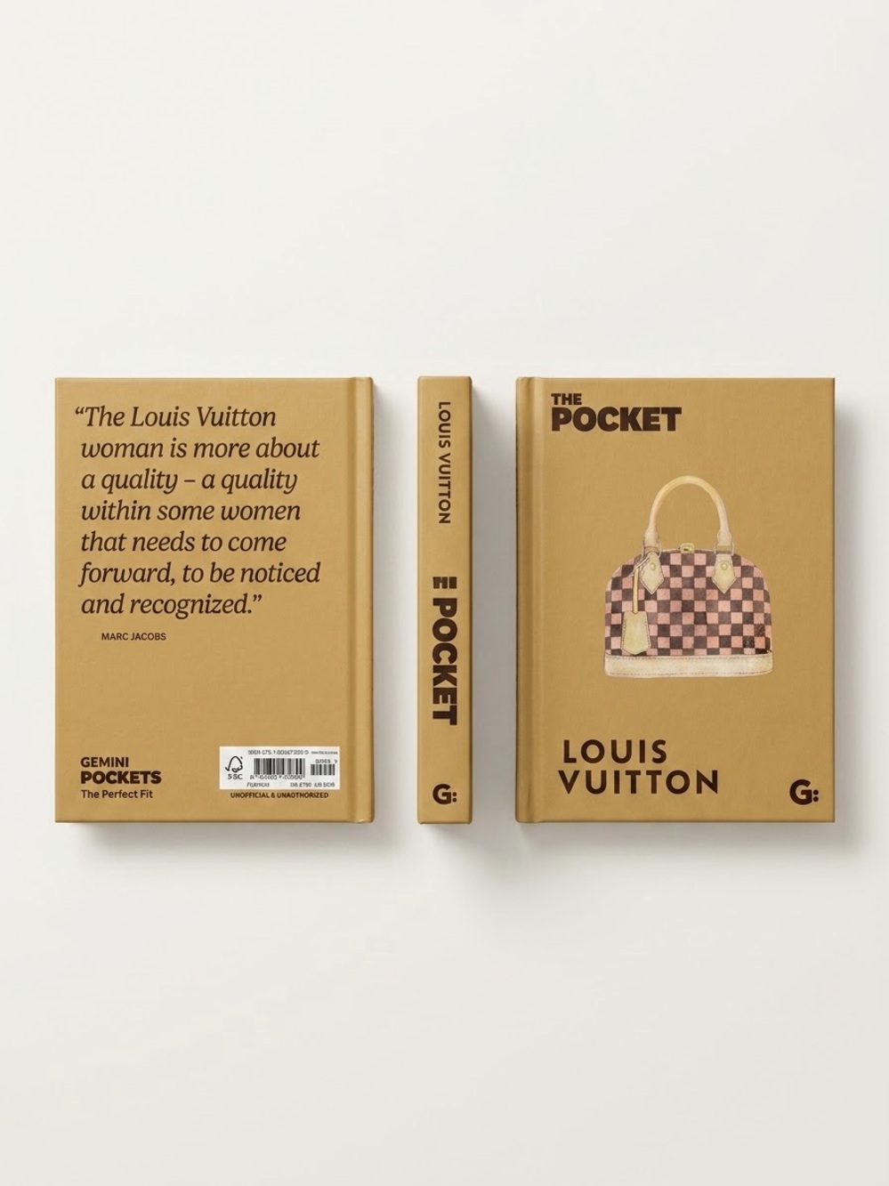 The Pocket Louis Vuitton Hardcover Book – Marc Jacobs Fashion Coffee Table Decor